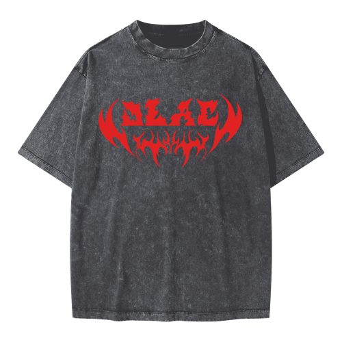 Unisex Oversized Snow Wash T-shirt(285GSM)