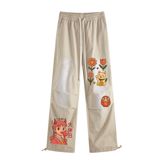 Vintage Washed Monkey Wash Lumberjack Work Pants(270GSM)