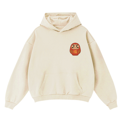 Unisex Cropped Drop Shoulder Heavyweight Oversized Hoodie(460GSM)