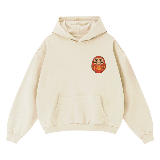 Unisex Cropped Drop Shoulder Heavyweight Oversized Hoodie(460GSM)