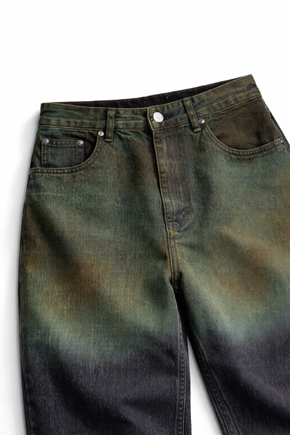 Unisex Aurora Loose Wide-leg Jeans